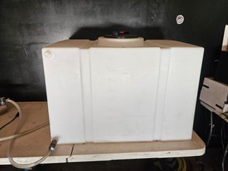 100 gallon water tank kit for automobile detailing.