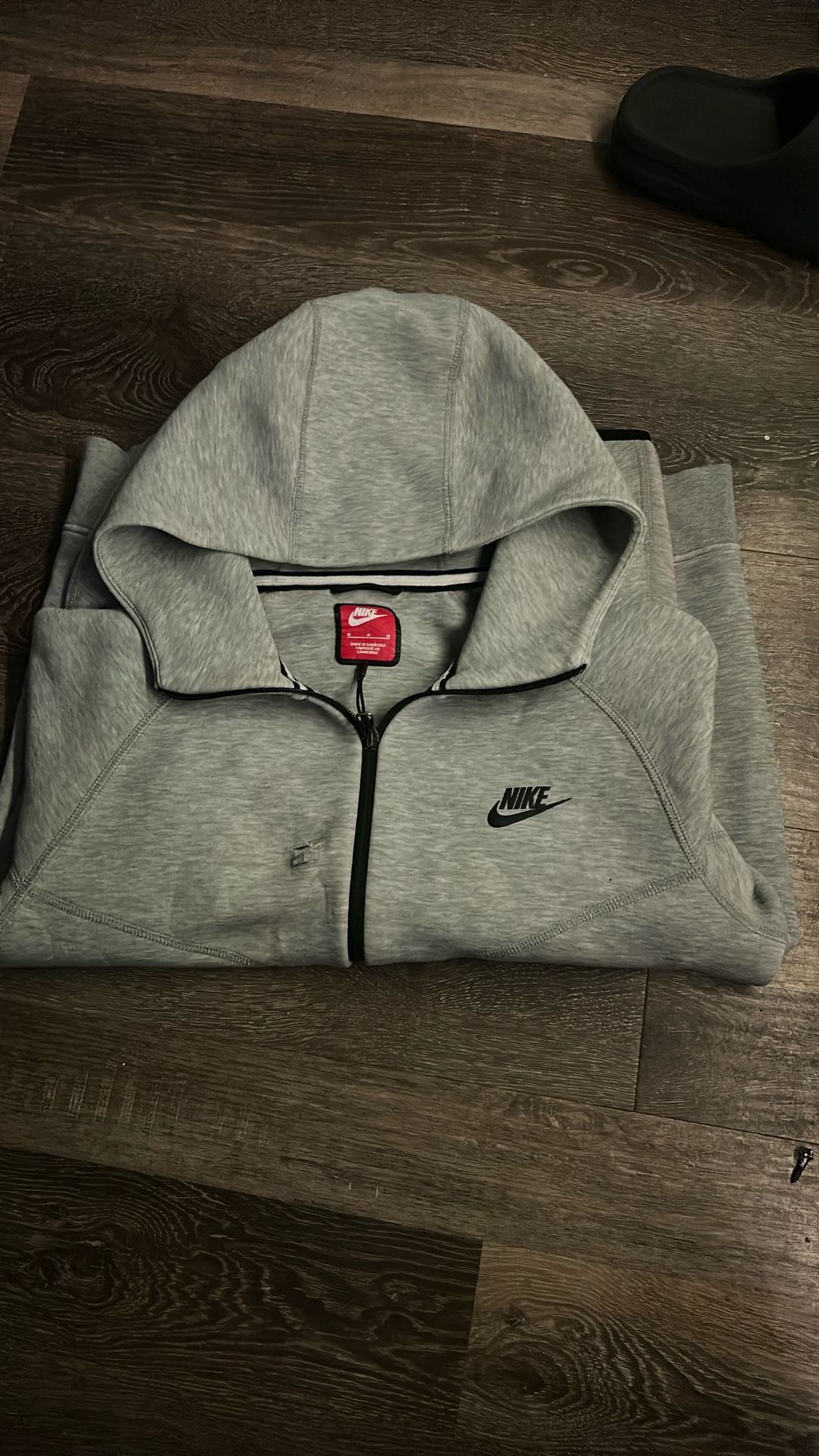 Nike Tech Fleece Dark Grey Heather/Black 