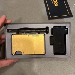Ridge Wallet 24K Gold Plated