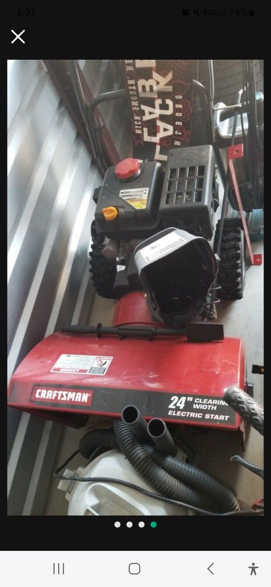 Craftsman Snowblower