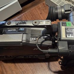 Professional Grade JVC Video Camera, Lens, Recorder, Microphone 