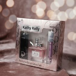 Miss Dior Perfume And Lip Gloss 