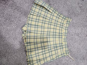 Yellow Pleated Skort- Yes Available 
