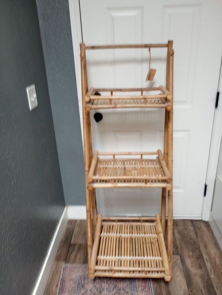 Bamboo Folding Shelving