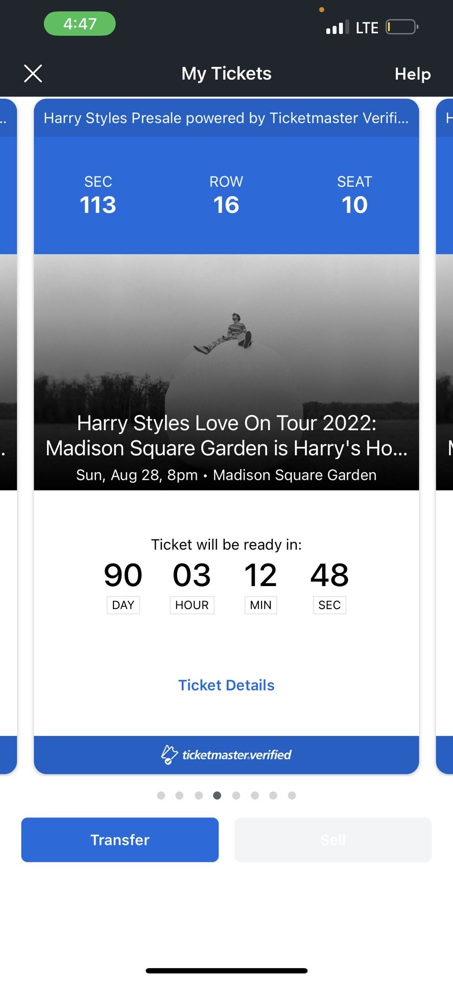 Harry Styles Love on Tour 8/28 MSG Show