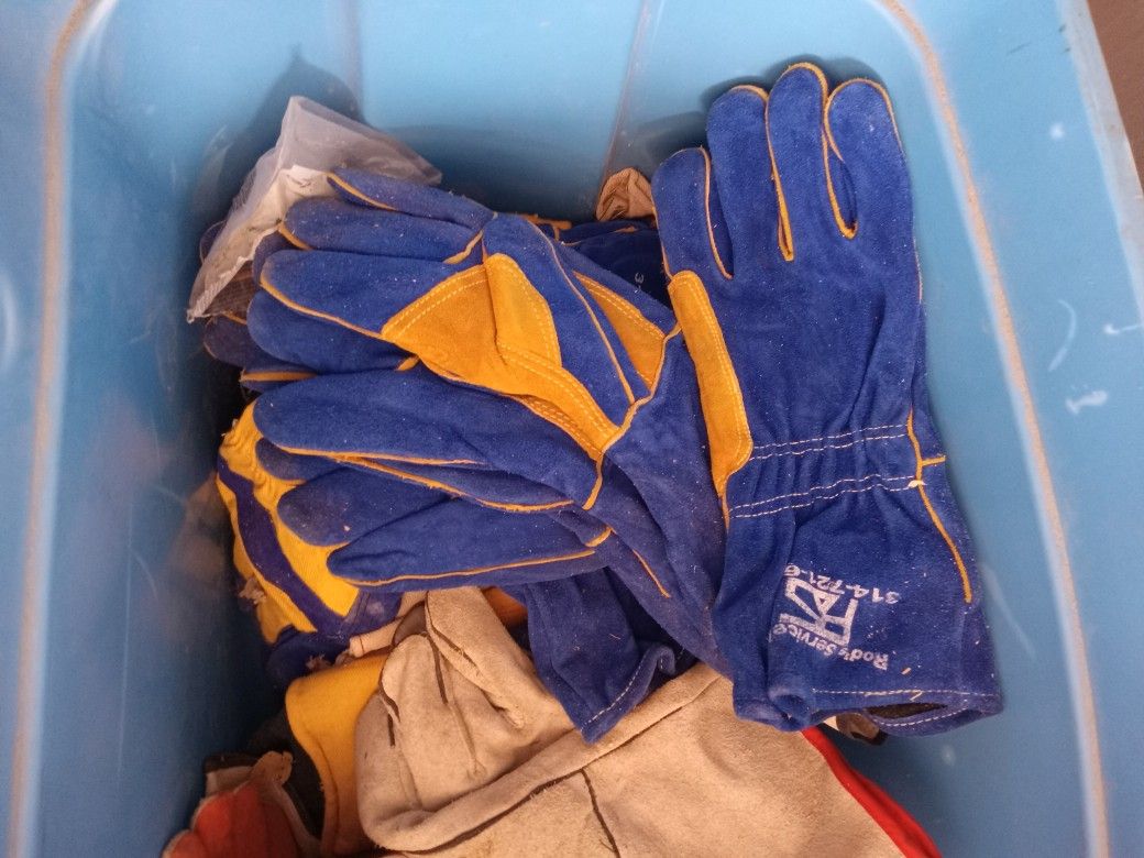 Work Golves / Welding Gloves/ Military Mitten Style Multiple Sets Available 