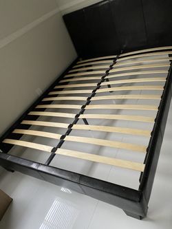 Brand NEW queen leather bed