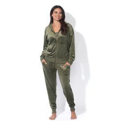Felina Ladies' 2 piece Velour Hoodie Jogger Set