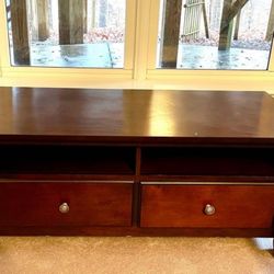 Brand New Haverty Media Stand Two Drawers 