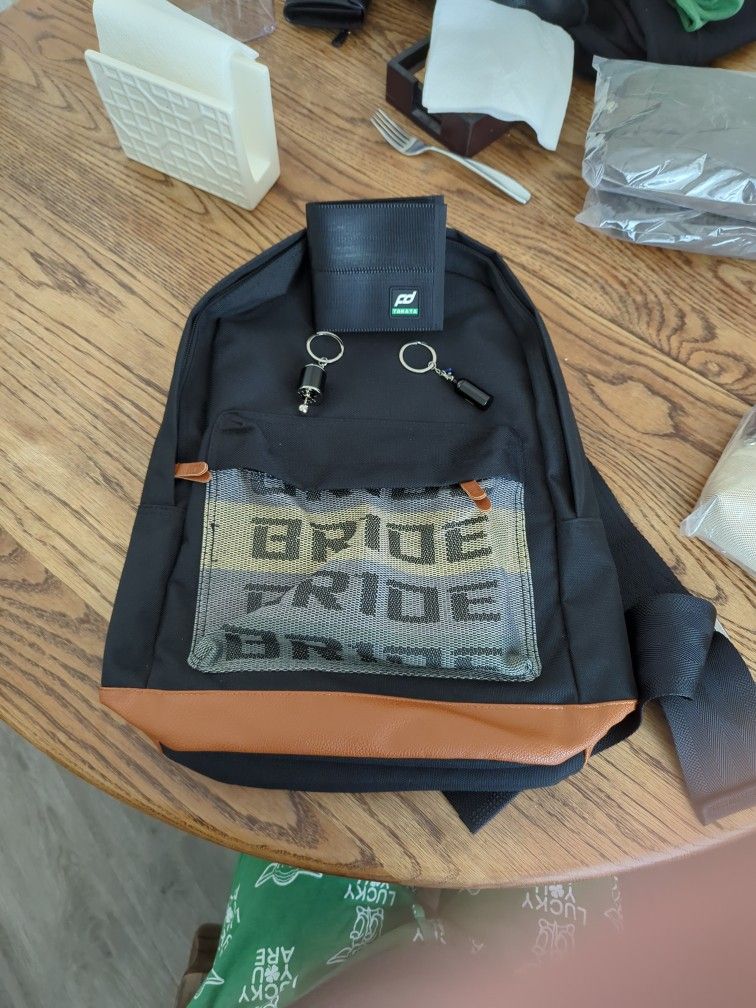 Bride/Takata Backpack With FD/Takata Wallet And Keychains