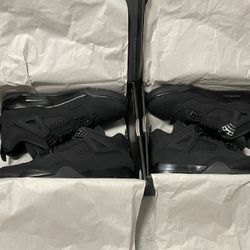 BRAND NEW Air Jordan 4 Black Cat 2025 Size 9 Men