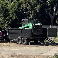 Skid Steer Dump Trailer 
