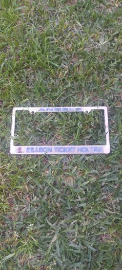 California Angel's License Plate Frame, Vintage 