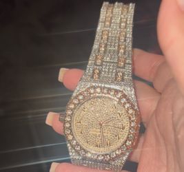 Audemars Piguet Iced Out Diamond Watch