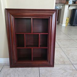 Like New Pottery & Barn Display Shelf Wall Frame