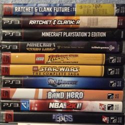 $10 each- PS3 Video Games- CIB- All Very Clean No Scratches