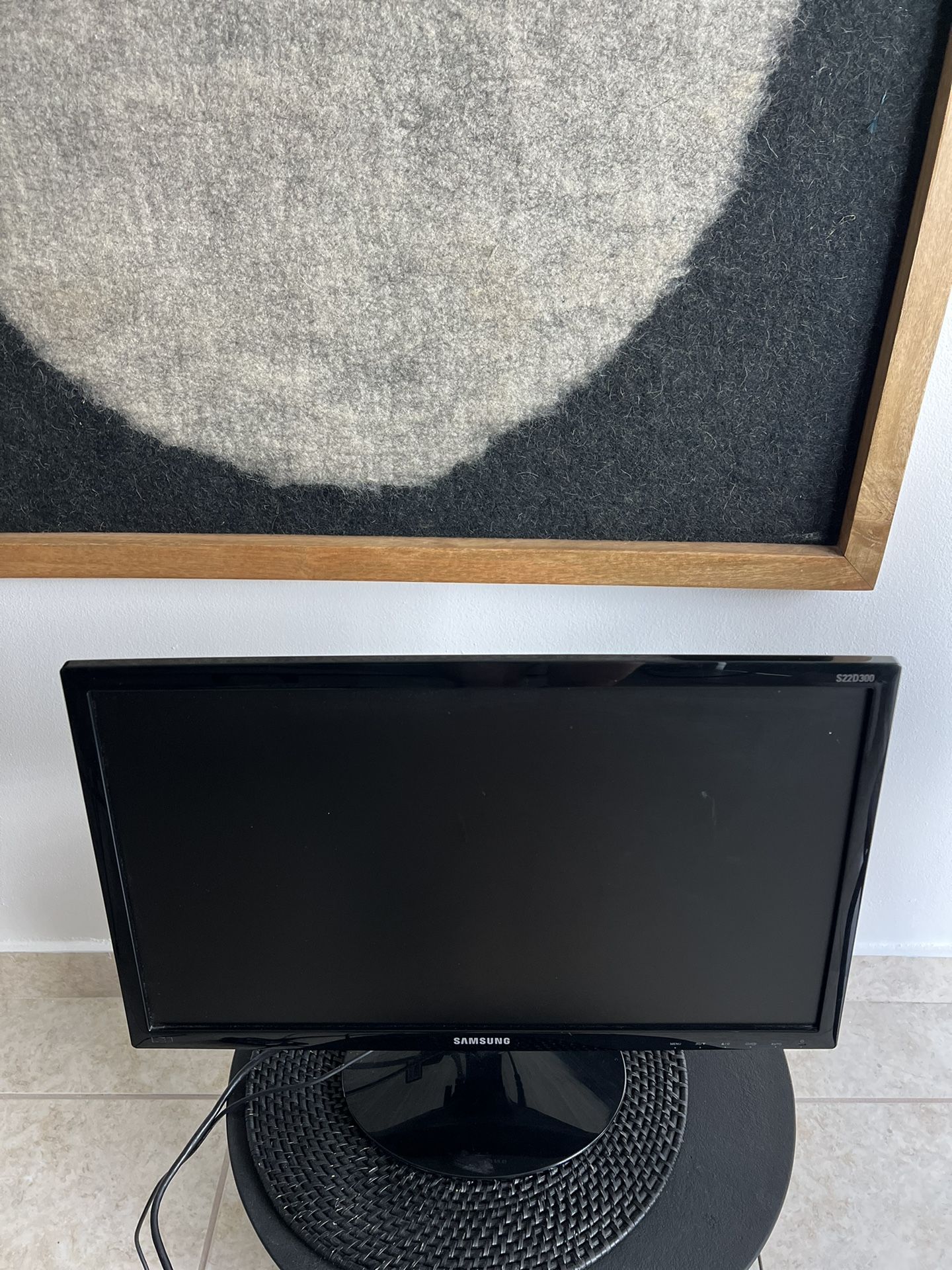 Samsung 21.5" WideScreen LED Monitor S22D300 w/ Power Adapter