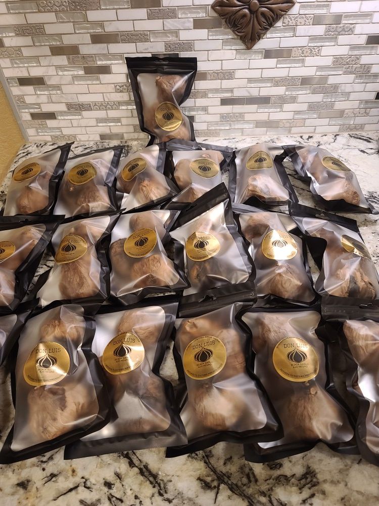 AJO NEGRO , BLACK GARLIC  🧄.