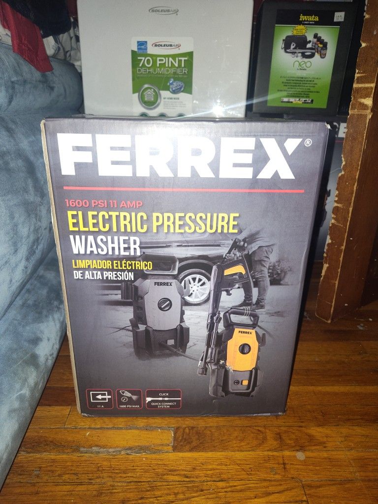 Ferrex Electric Pressure Washer 1600 PSI
