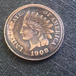 1908 Indian Head Penny