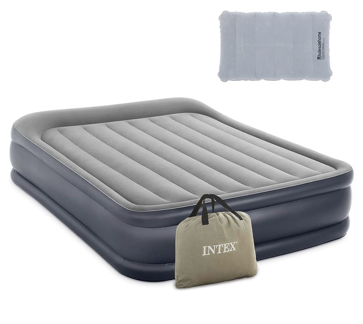 Intex Queen Air Mattresses/ Autopump 