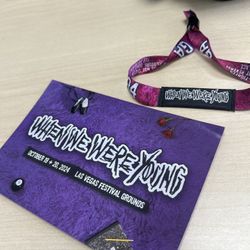 When We Were Young Sat GA Ticket