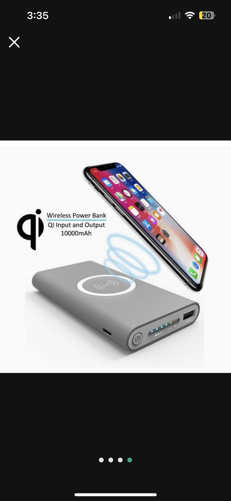 Wireless Portable Charger