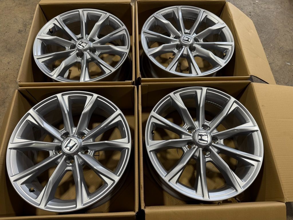 4x FREE DELIVERY 18" OEM Honda Wheels Fits Accord Civic CR-V HRV