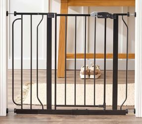 Regalo Safety 29"-38.5" Easy Step Baby Gate, Bottom of Stairs & Doorways