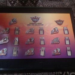 Phoenix Suns 2007 Pin Collection