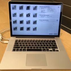 15” MacBook Pro Late 2013