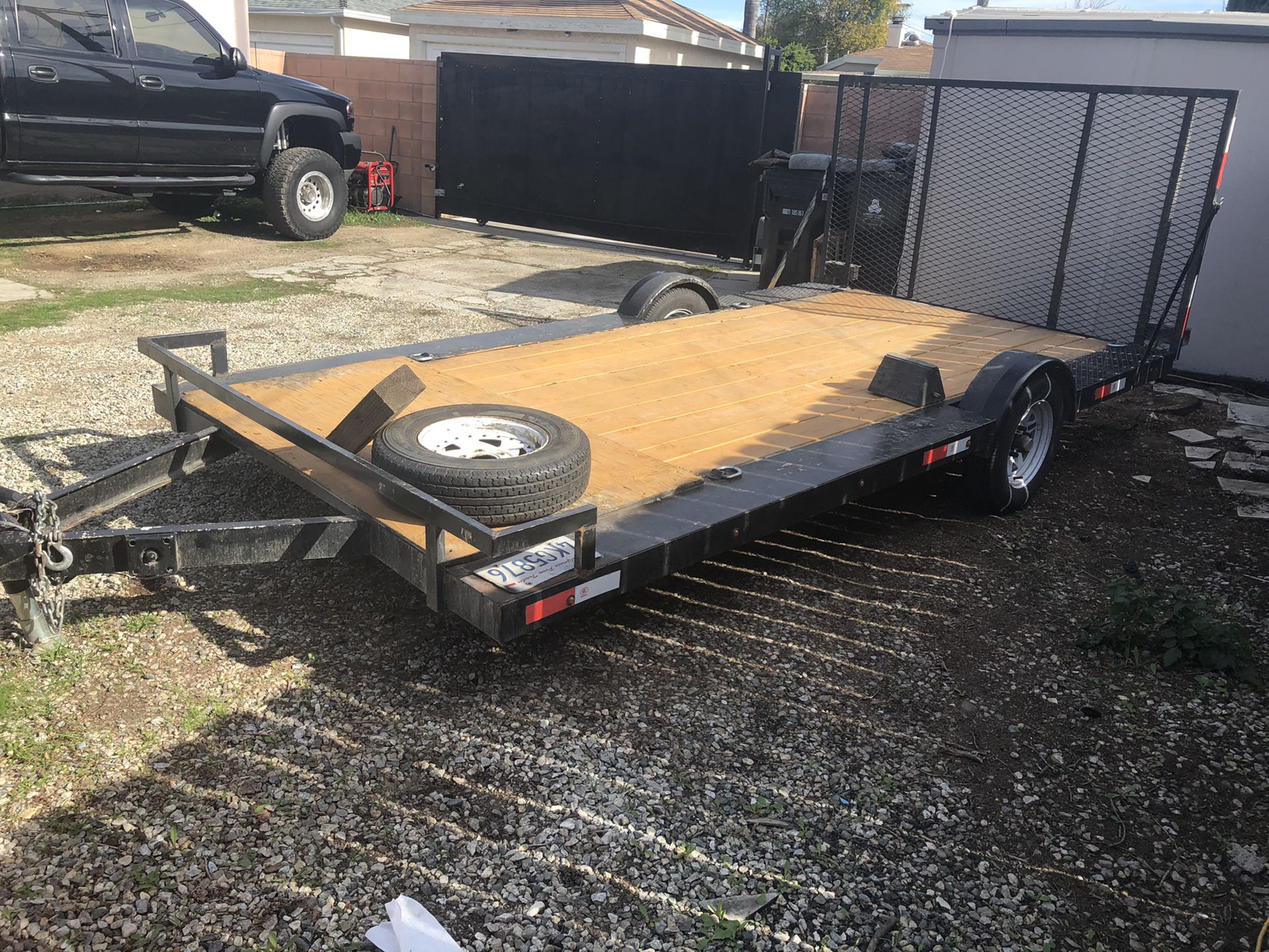 Trailer, 13x7, with ramp