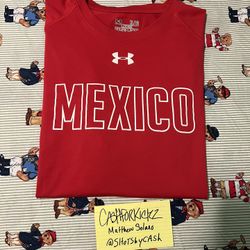 Mexico Under Armor Shirt New Size XL