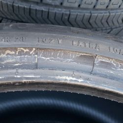 255/40/21 2 Used Tires
