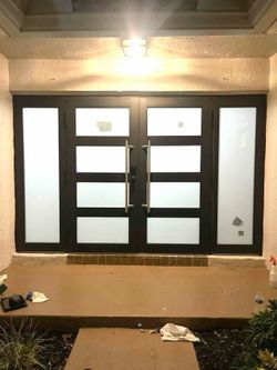 Hurricane impact windows and doors