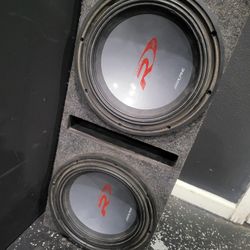 Alpine 12s Subwoofers 