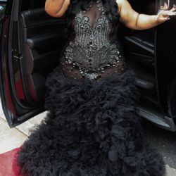 black prom dress