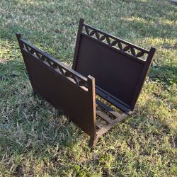 Stylish & Sturdy Wooden Log Holder / Crate