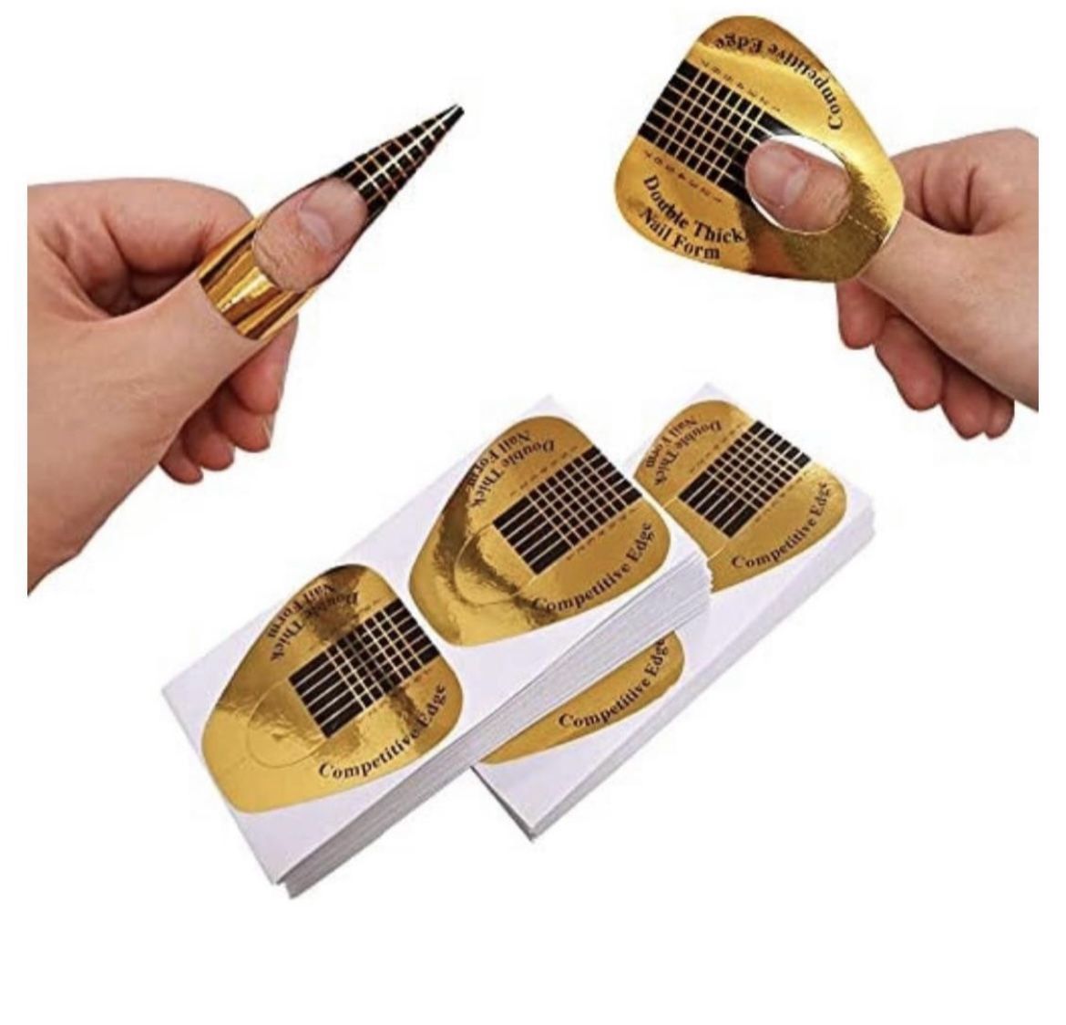 100 Sculpture Nail Stickers