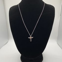Ángel Cross Necklace 