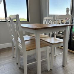 Wooden Table And Chairs