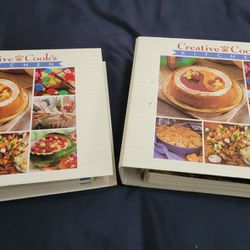 Vintage Creative Cooks Kitchen cook books - NEW