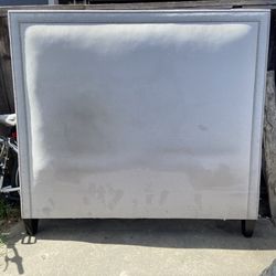 Free restoration hardware headboard has stains