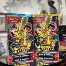 Ascended heroes Booster bundle