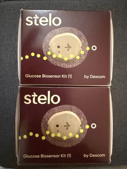 STELO  GLUCOSE BIO SENSOR KIT (2)