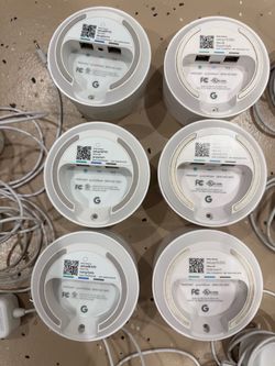 Google Wifi Mesh WiFi System – 6 Routers / Points + Power Cords
