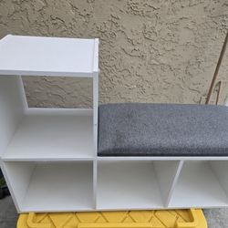 Kids' Storage Bench with Cubbies