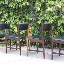 Mid Century Rosewood Dining Chairs