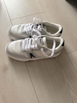 Lacoste Leather Trainers Size 9