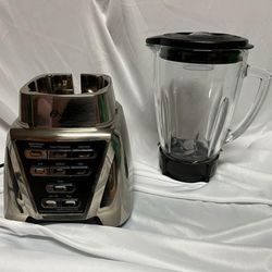 Oster 6 Cup Glass Blender With Travel Cup And 7 Settings